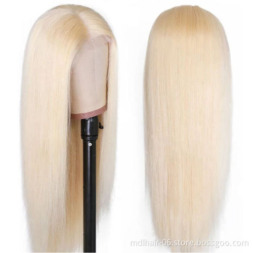 Wholesale 613 HD Full Lace Wig Human Hair,Platinum Blonde 613 transparent Lace Frontal Wig,13x4 13x6 613 Virgin Lace Front Wig